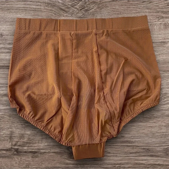 Free People x WE ARE HAH Hi Wasted Panty Brown Sugar MEDIUM NEW w/ TAGS - Picture 2 of 4